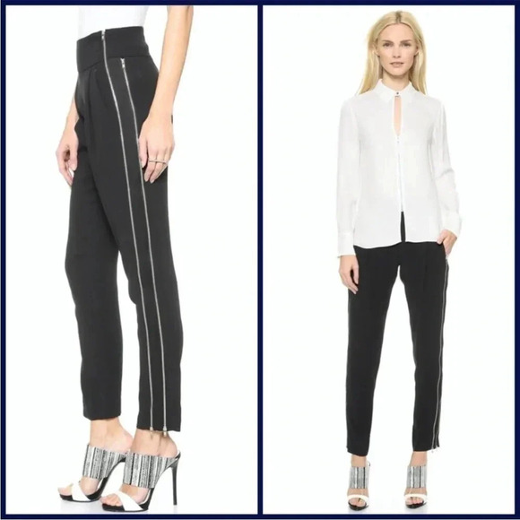 A.L.C blue Smith zipper trousers - Picture 3 of 10